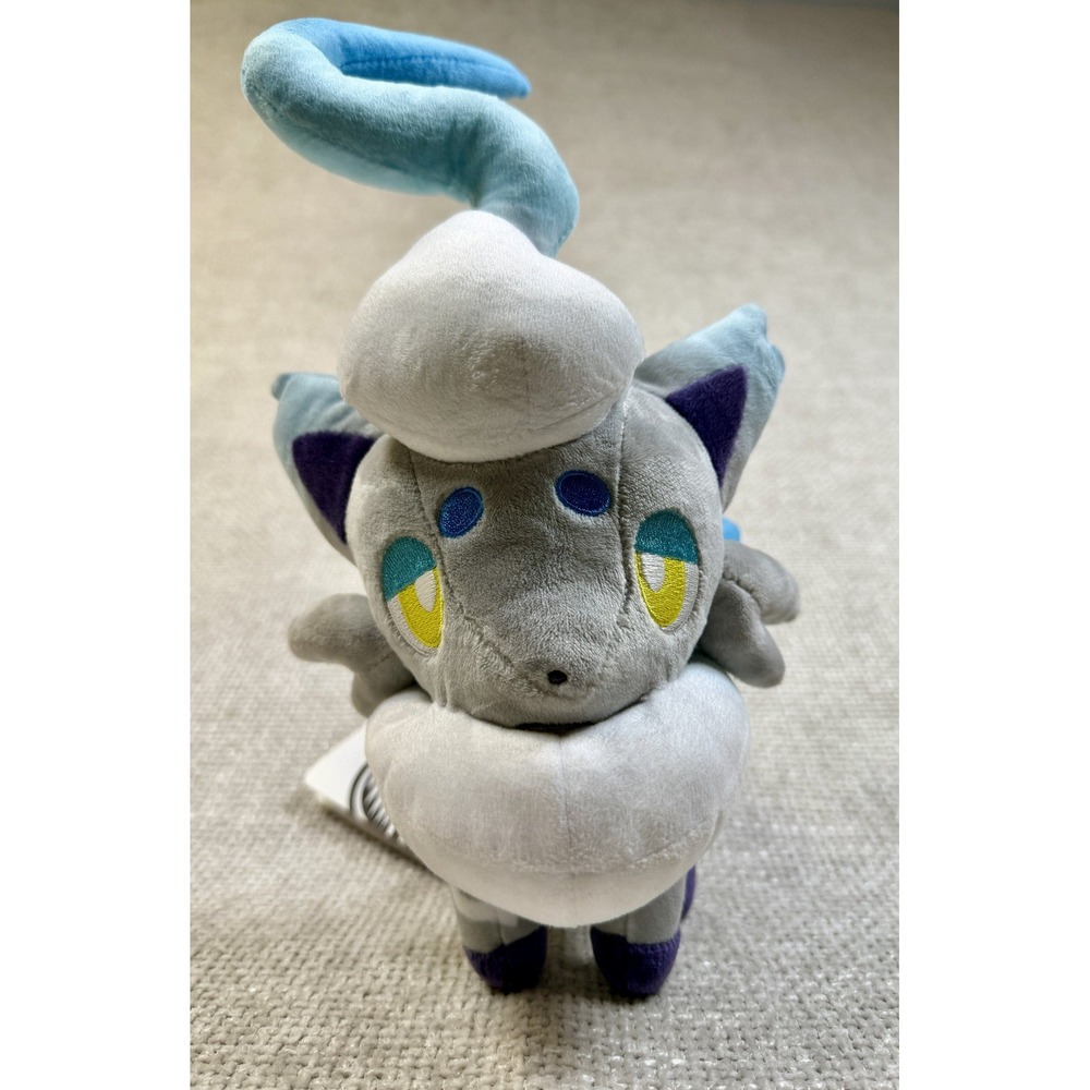 Pokemon Center Shiny Hisuian Zorua Poke Plush 11.5in NWT Official US Release